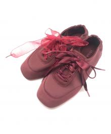 VIVAIA（ビバイア）の古着「リボンフラットシューズ」｜レッド