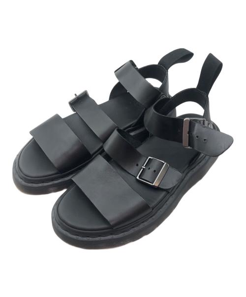 Dr.Martens（ドクターマーチン）Dr.Martens (ドクターマーチン) ストラップサンダル ブラック サイズ:24㎝の古着・服飾アイテム