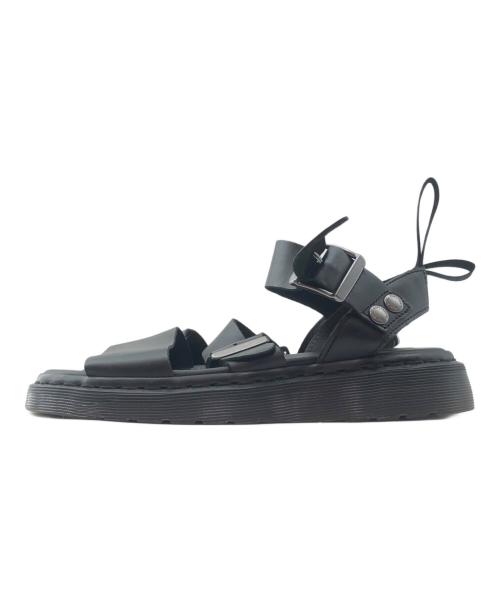 Dr.Martens（ドクターマーチン）Dr.Martens (ドクターマーチン) ストラップサンダル ブラック サイズ:24㎝の古着・服飾アイテム