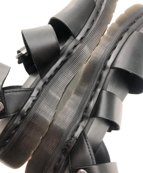 Dr.Martens（ドクターマーチン）Dr.Martens (ドクターマーチン) ストラップサンダル ブラック サイズ:24㎝の古着・服飾アイテム