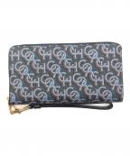 COACHコーチ）の古着「長財布」｜ネイビー