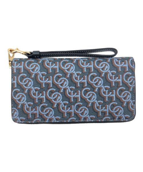 COACH（コーチ）COACH (コーチ) 長財布 ネイビーの古着・服飾アイテム