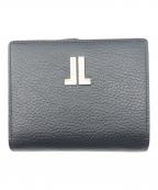 LANVINランバン）の古着「2つ折り財布」｜ブラック