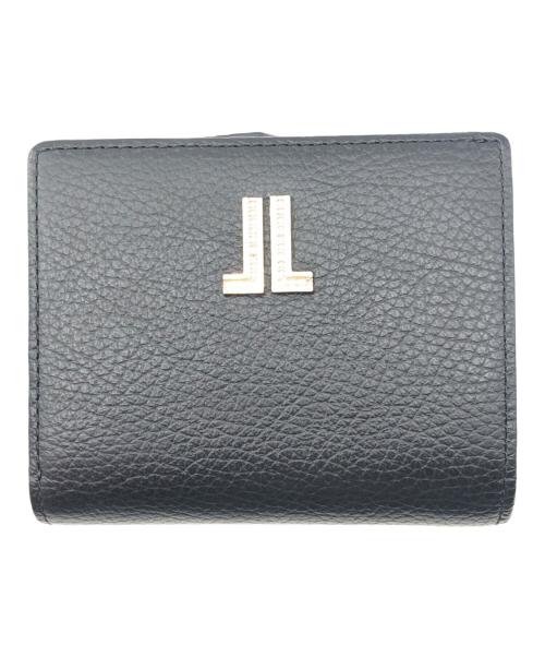 LANVIN（ランバン）LANVIN (ランバン) 2つ折り財布 ブラックの古着・服飾アイテム