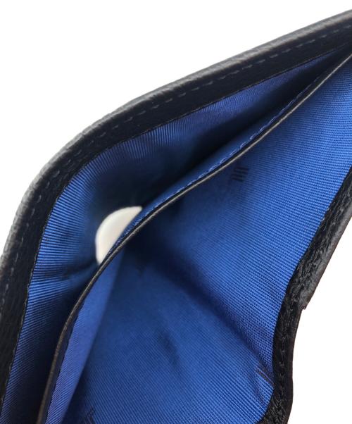 LANVIN（ランバン）LANVIN (ランバン) 2つ折り財布 ブラックの古着・服飾アイテム