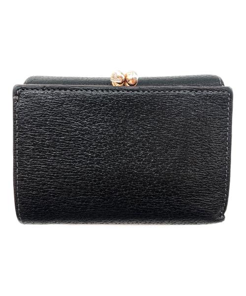 Vivienne Westwood（ヴィヴィアンウエストウッド）Vivienne Westwood (ヴィヴィアンウエストウッド) 3つ折り財布 ブラックの古着・服飾アイテム