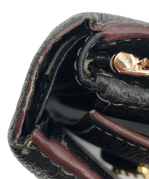 Vivienne Westwood（ヴィヴィアンウエストウッド）Vivienne Westwood (ヴィヴィアンウエストウッド) 3つ折り財布 ブラックの古着・服飾アイテム