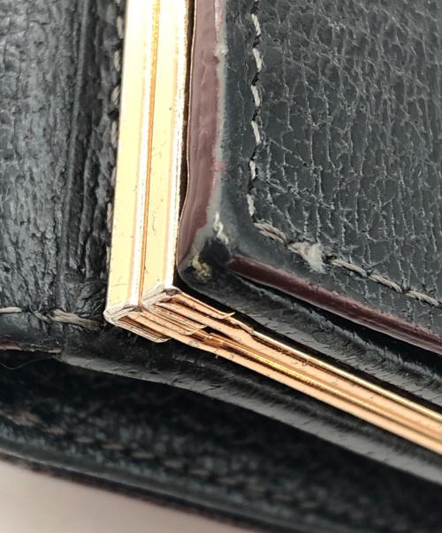 Vivienne Westwood（ヴィヴィアンウエストウッド）Vivienne Westwood (ヴィヴィアンウエストウッド) 3つ折り財布 ブラックの古着・服飾アイテム