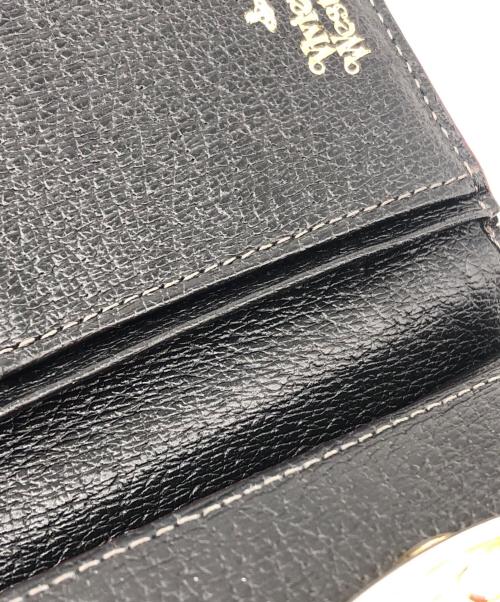 Vivienne Westwood（ヴィヴィアンウエストウッド）Vivienne Westwood (ヴィヴィアンウエストウッド) 3つ折り財布 ブラックの古着・服飾アイテム