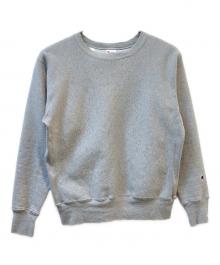 Champion REVERSE WEAVE（チャンピオン リバース ウィーブ）の古着「クルーネックスウェット」｜グレー