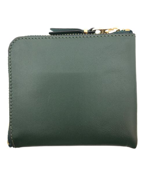 COMME des GARCONS（コムデギャルソン）COMME des GARCONS (コムデギャルソン) コンパクトウォレット グリーンの古着・服飾アイテム