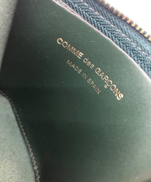 COMME des GARCONS（コムデギャルソン）COMME des GARCONS (コムデギャルソン) コンパクトウォレット グリーンの古着・服飾アイテム