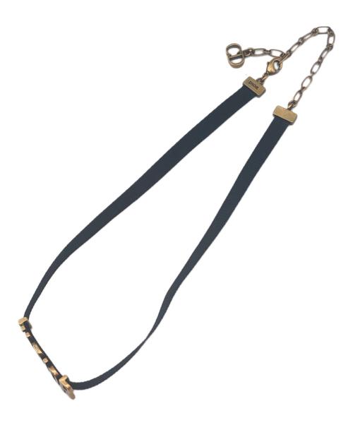 Christian Dior（クリスチャン ディオール）Christian Dior (クリスチャン ディオール) J’ADIORチョーカー ブラックの古着・服飾アイテム