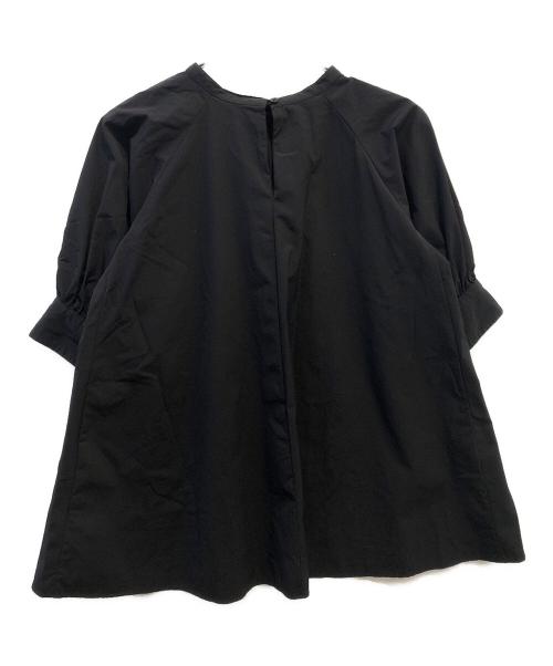 SUM1 STYLE（スミスタイル）SUM1 STYLE (スミスタイル) 半袖ブラウス ブラック サイズ:Freeの古着・服飾アイテム