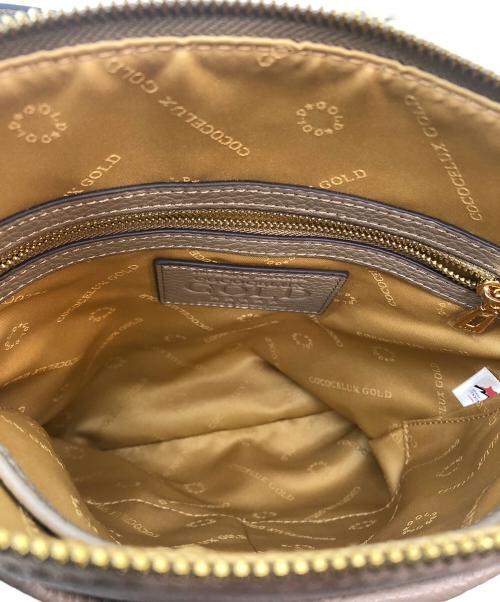 COCOCELUX GOLD（ココセリュックスゴールド）COCOCELUX GOLD (ココセリュックスゴールド) 2WAYショルダーバッグ　レザー ベージュ サイズ:記載なしの古着・服飾アイテム