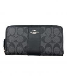 COACH（コーチ）の古着「長財布」｜ブラック