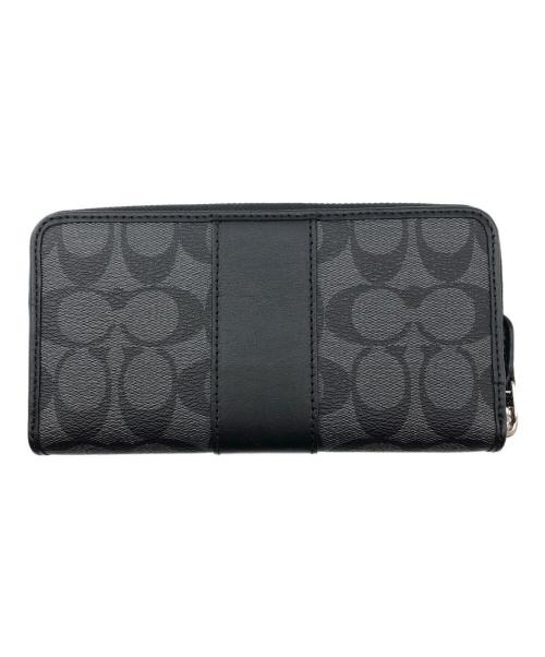COACH（コーチ）COACH (コーチ) 長財布 ブラックの古着・服飾アイテム