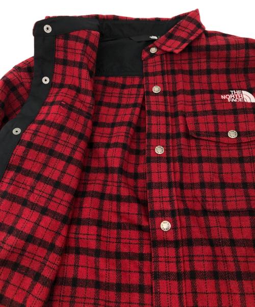 THE NORTH FACE（ザ ノース フェイス）THE NORTH FACE (ザ ノース フェイス) 長袖シャツ レッド サイズ:XSの古着・服飾アイテム