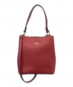 COACHコーチ）の古着「ショルダーバッグ」｜レッド