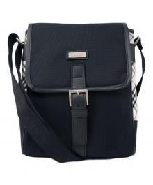 BURBERRY BLACK LABEL（バーバリーブラックレーベル）の古着「ショルダーバッグ」｜ブラック