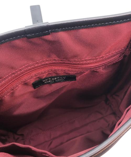 BURBERRY BLACK LABEL（バーバリーブラックレーベル）BURBERRY BLACK LABEL (バーバリーブラックレーベル) ショルダーバッグ ブラック サイズ:記載なしの古着・服飾アイテム