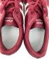 中古・古着 asics (アシックス) スニーカー ボルドー サイズ:28：6000円