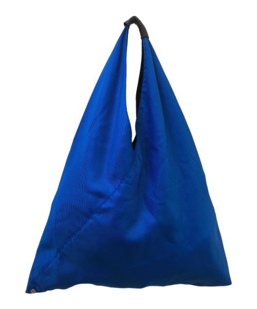 MM6 Maison Margiela（エムエムシックスメゾンマルジェラ）MM6 Maison Margiela (エムエムシックスメゾンマルジェラ) ワンショルダーバッグ　ジャパニーズメッシュトート ブルー サイズ:記載なしの古着・服飾アイテム