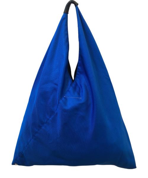 MM6 Maison Margiela（エムエムシックスメゾンマルジェラ）MM6 Maison Margiela (エムエムシックスメゾンマルジェラ) ワンショルダーバッグ　ジャパニーズメッシュトート ブルー サイズ:記載なしの古着・服飾アイテム