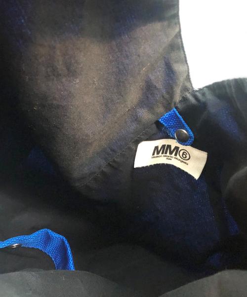 MM6 Maison Margiela（エムエムシックスメゾンマルジェラ）MM6 Maison Margiela (エムエムシックスメゾンマルジェラ) ワンショルダーバッグ　ジャパニーズメッシュトート ブルー サイズ:記載なしの古着・服飾アイテム
