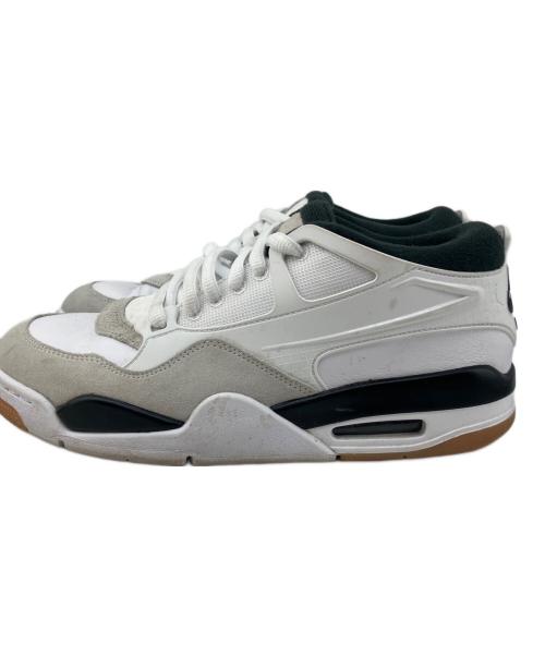 NIKE（ナイキ）NIKE (ナイキ) AIR JORDAN4 ブラック×ホワイト サイズ:27.5cmの古着・服飾アイテム