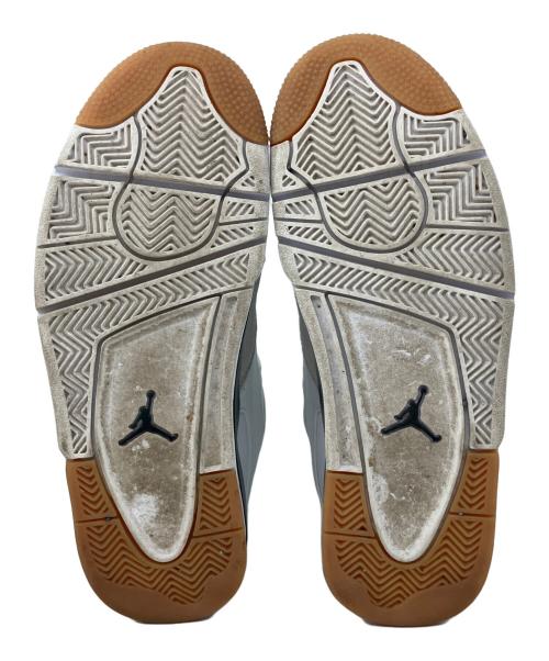 NIKE（ナイキ）NIKE (ナイキ) AIR JORDAN4 ブラック×ホワイト サイズ:27.5cmの古着・服飾アイテム