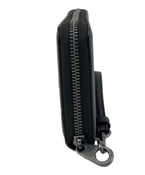 COACH（コーチ）COACH (コーチ) ロング ジップ アラウンド ウォレット チャコール/ブラック サイズ:記載なしの古着・服飾アイテム