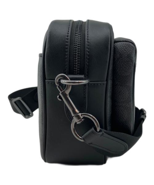 COACH（コーチ）COACH (コーチ) エリアス クロスボディ チャコール/ブラック サイズ:記載なしの古着・服飾アイテム