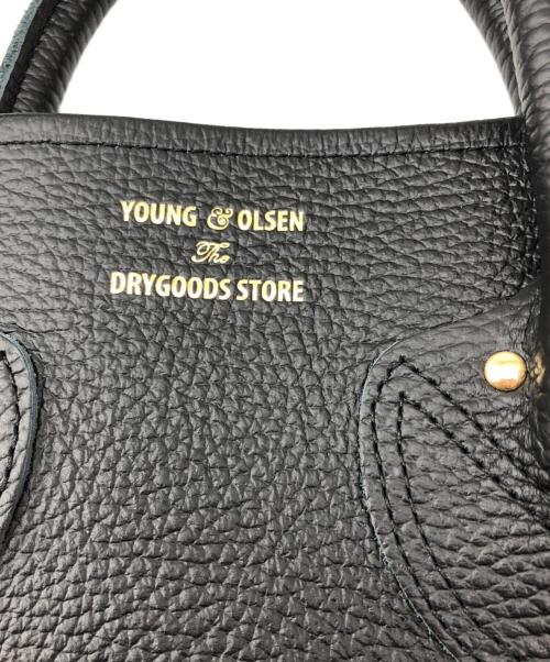 YOUNG & OLSEN The DRYGOODS STORE（ヤングアンドオルセン ザ ドライグッズストア）YOUNG & OLSEN The DRYGOODS STORE (ヤングアンドオルセン ザ ドライグッズストア) レザーハンドバッグ ブラック サイズ:記載なしの古着・服飾アイテム