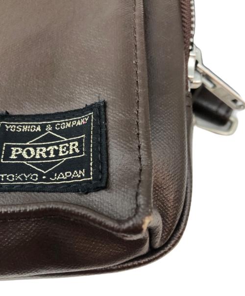 PORTER（ポーター）PORTER (ポーター) ワンショルダーバッグ ブラウン サイズ:記載なしの古着・服飾アイテム