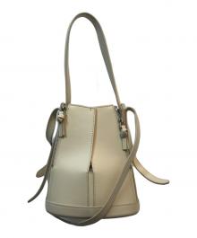 the dilettante（ザ・ディレッタント）の古着「巾着ショルダーバッグ」｜ベージュ