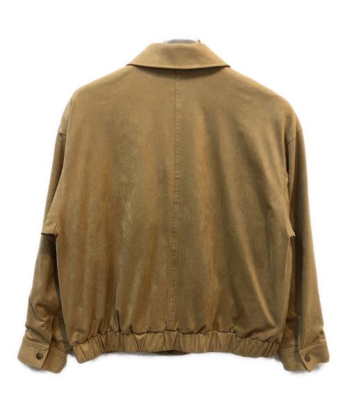 SHENERY（シーナリー）SHENERY (シーナリー) フェイクスウェードブルゾン ベージュ サイズ:FREE SIZE 未使用品の古着・服飾アイテム