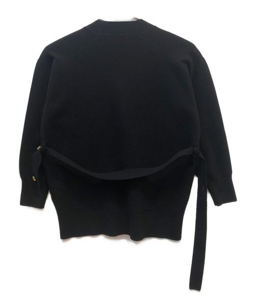 Adam et Rope（アダム エ ロペ）Adam et Rope (アダム エ ロペ) 厚手カーディガン ブラック サイズ:FREEの古着・服飾アイテム