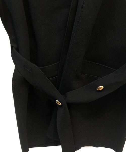Adam et Rope（アダム エ ロペ）Adam et Rope (アダム エ ロペ) 厚手カーディガン ブラック サイズ:FREEの古着・服飾アイテム