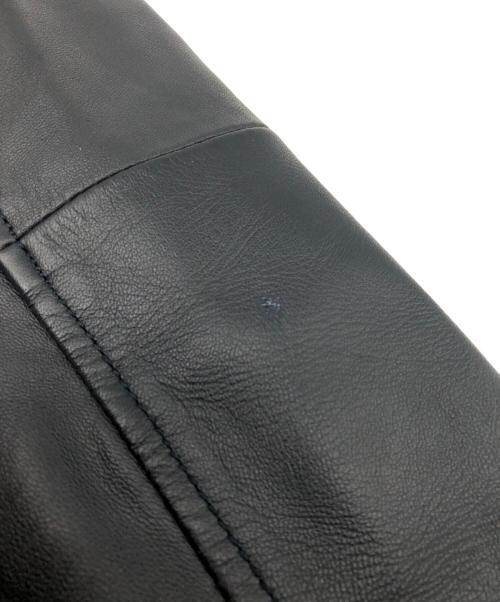 AKM（エーケーエム）AKM (エーケーエム) レザージャケット ブラック サイズ:Mの古着・服飾アイテム