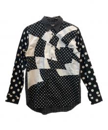 COMME des GARCONS（コムデギャルソン）の古着「長袖シャツ　TM-B021」｜ブラック