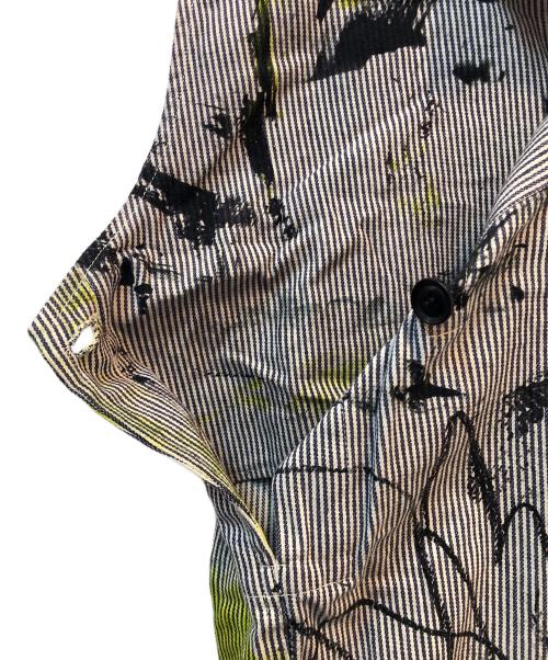 Y's（ワイズ）Y's (ワイズ) オーバーオール ホワイト×イエロー×ブラック サイズ:2の古着・服飾アイテム