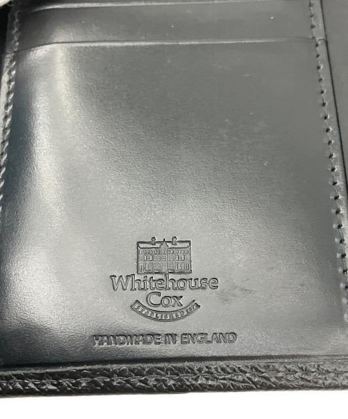 Whitehouse Cox（ホワイトハウスコックス）Whitehouse Cox (ホワイトハウスコックス) 3つ折り財布　レザー ブラック サイズ:記載なしの古着・服飾アイテム