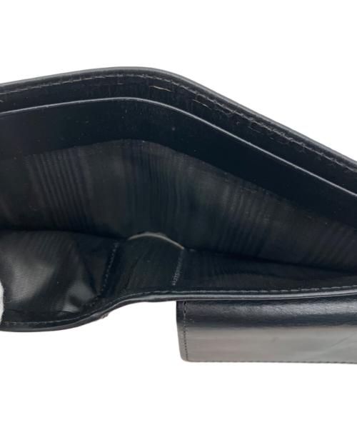 Whitehouse Cox（ホワイトハウスコックス）Whitehouse Cox (ホワイトハウスコックス) 2つ折り財布　レザー ブラック サイズ:記載なしの古着・服飾アイテム