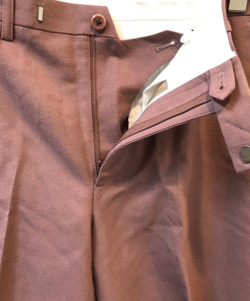 LAD MUSICIAN（ラッドミュージシャン）LAD MUSICIAN (ラッドミュージシャン) スラックス パープル サイズ:Sの古着・服飾アイテム