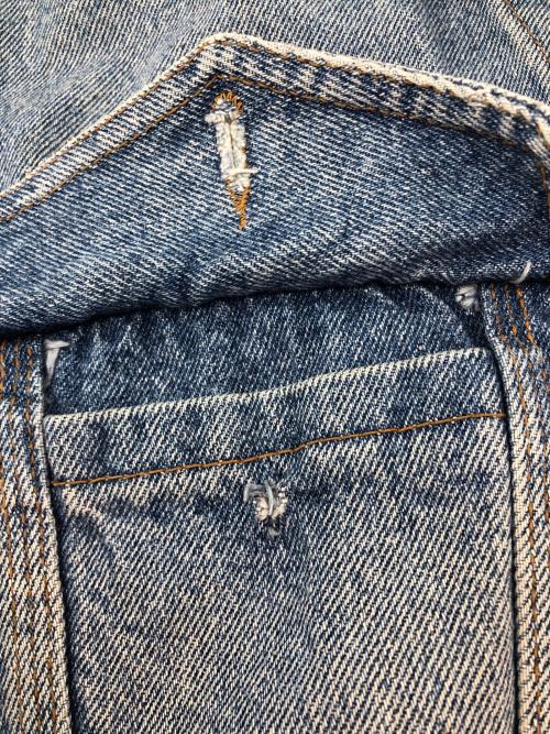 DIESEL（ディーゼル）DIESEL (ディーゼル) デニムジャケット ブルー サイズ:30の古着・服飾アイテム