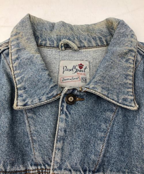 DIESEL（ディーゼル）DIESEL (ディーゼル) デニムジャケット ブルー サイズ:30の古着・服飾アイテム