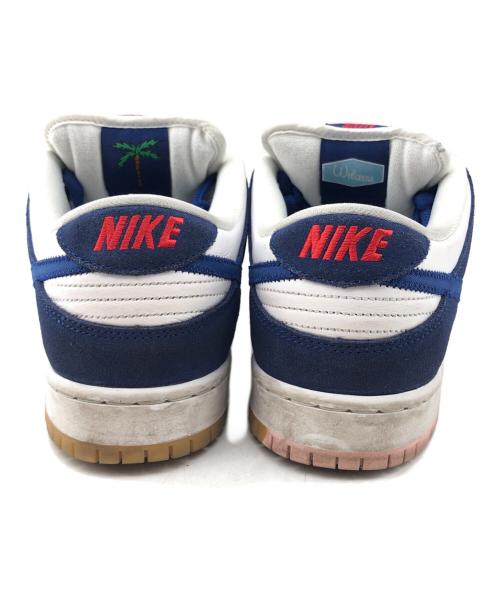 NIKE SB（ナイキエスビー）NIKE SB (ナイキエスビー) NIKE SB　DUNK LOW PRO PRM ブルー×ホワイト サイズ:28の古着・服飾アイテム