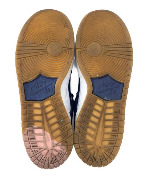 NIKE SB（ナイキエスビー）NIKE SB (ナイキエスビー) NIKE SB　DUNK LOW PRO PRM ブルー×ホワイト サイズ:28の古着・服飾アイテム