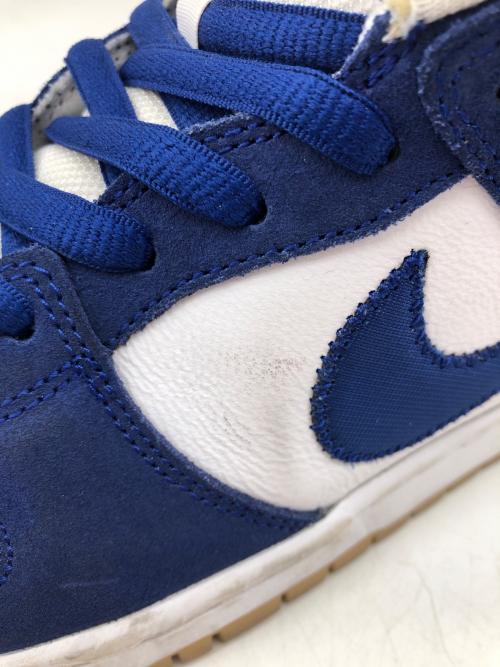 NIKE SB（ナイキエスビー）NIKE SB (ナイキエスビー) NIKE SB　DUNK LOW PRO PRM ブルー×ホワイト サイズ:28の古着・服飾アイテム